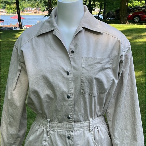 Liz Claiborne cotton midi dress 10 - Picture 2 of 10